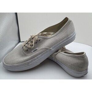 Vans 721494 Lace Up Low Top Acadia Light Tan Sneaker Shoes Size W 7.5- M 6.0